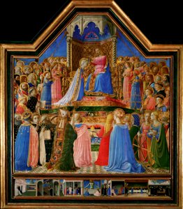 De Kroning van de Maagd door Fra Angelico