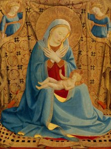 De Madonna van Nederigheid, ca. 1430 door Fra Angelico