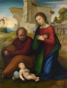 De aanbidding van het Christuskind