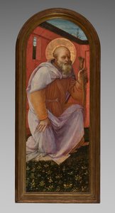 Paneel van een Drieluik: St. Antonius Abt