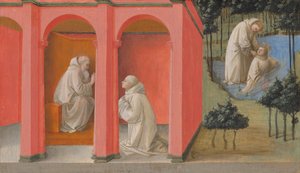 De heilige Benedictus stuurt de heilige Maurus te hulp aan de heilige Placidus