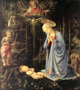 De Aanbidding in het Bos, 1459