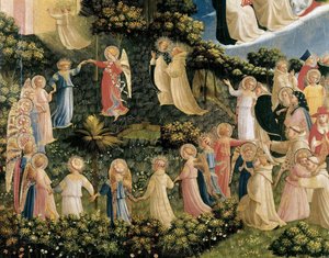 Het Laatste Oordeel (detail), ca. 1432