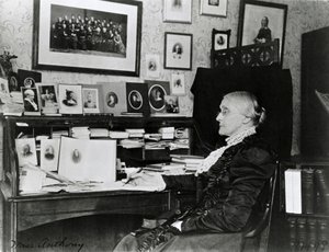 Susan Brownell Anthony 1899 (z/w foto)