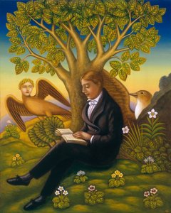 Keats (1795-1821) en de Nachtegaal, 2002 door Frances Broomfield