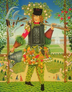 De Chelsea Tuinier, 1995 door Frances Broomfield