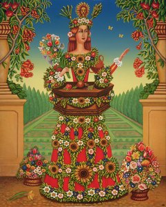 De Tuiniersvrouw door Frances Broomfield