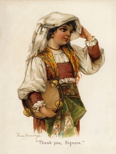 Meisjes: "Dank u, Signora"