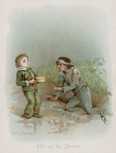 Pip en de veroordeelde door Frances Brundage