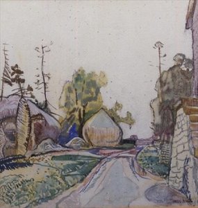 De Hooiberg door Frances Hodgkins