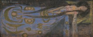 De slapende prinses, circa 1896 door Frances Macdonald
