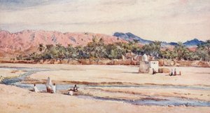 Een rivier van de Sahara