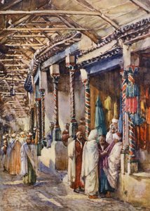 Souk el Trouk, Tunis door Frances Nesbitt