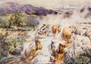 De stille waterval, Hammam Meskoutine