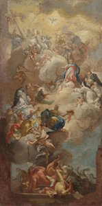 De verheerlijking van Sint Dominicus