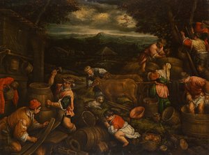 Herfst Oogst (Druivenpluk), 1585-90