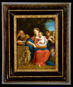 De Heilige Familie door Francesco Albani