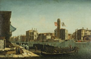 Uitzicht op het Canal Grande, Venetië, ca. 1743