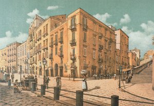 Infrascata Straat, in Napels