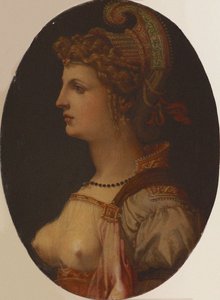 Ideaal Portret van een Dame Portret van Vittoria Colonna