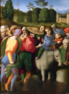Legende van Jozef: Het vinden van de muts door Francesco Bacchiacca