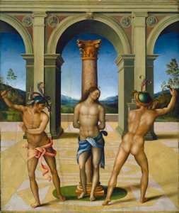 De geseling van Christus door Francesco Bacchiacca