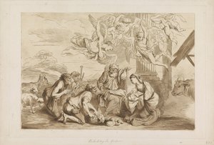 Aanbidding door de herders