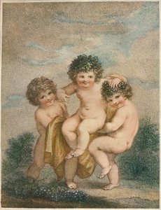 Bacchanalen, 1903 door Francesco Bartolozzi