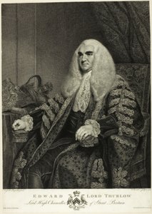 Edward, Lord Thurlow door Francesco Bartolozzi