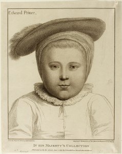 Edward, Prins van Wales door Francesco Bartolozzi
