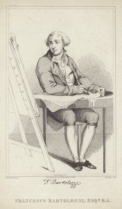 Francesco Bartolozzi door Francesco Bartolozzi