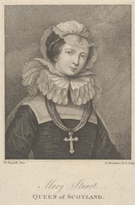 Mary, Koningin van Schotland, 12 januari 1803 door Francesco Bartolozzi