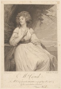 Miss Anna Crouch door Francesco Bartolozzi