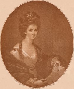 Portret van Angelica Kauffman, ca. 1777 1904 door Francesco Bartolozzi