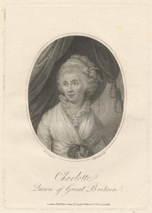 Koningin Charlotte door Francesco Bartolozzi