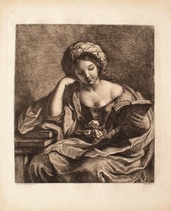 De Libische sibille door Francesco Bartolozzi