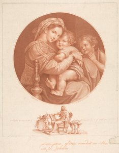 De Maagd door Francesco Bartolozzi