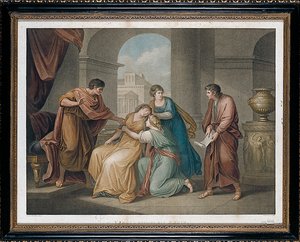 Vergilius leest zijn Aeneis, 1796