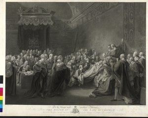William Pitt De dood van de graaf van Chatham