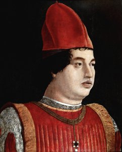 Portret van Gianfrancesco Gonzaga II, markies van Mantua