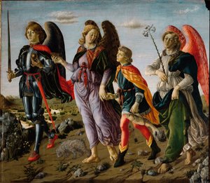 De drie aartsengelen en Tobit