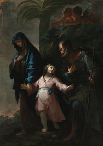 Terugkeer naar Nazareth door Francesco Conti