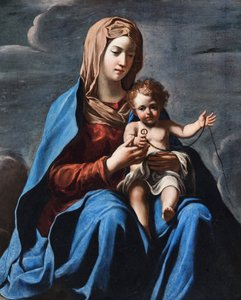 Madonna met kind door Francesco Cozza
