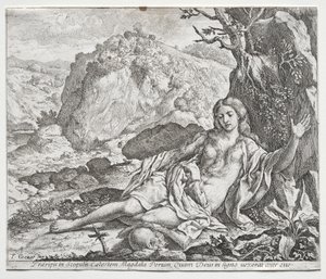 De boetvaardige Magdalena door Francesco Cozza