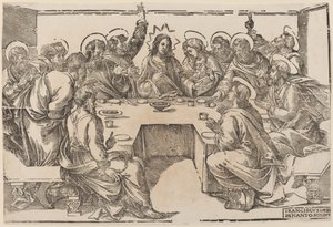 Het Laatste Avondmaal door Francesco Denanto