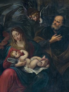 Aanbidding van de herders (detail) door Francesco Fabbrica