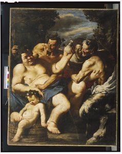 Dronken Silenus door Francesco Francanzano