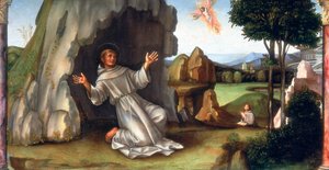Sint Franciscus Ontvangt de Stigmata