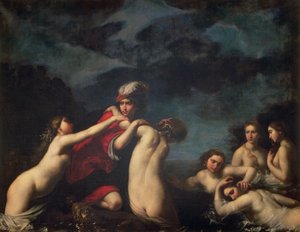 Hylas en de Naiaden door Francesco Furini