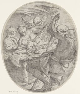Geboorte van Christus door Francesco Giovane